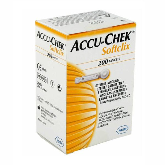 Medicine Name - Accu-Chek Softclix Sterile Lancets- 200It contains - Lancets Its packaging is -200 Lancets in a box