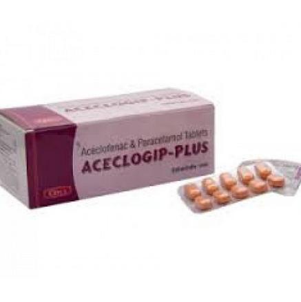 Medicine Name - Aceclogip-Plus TabletIt contains - Aceclofenac (Na) + Paracetamol (Na) Its packaging is -10 Tablet in a strip
