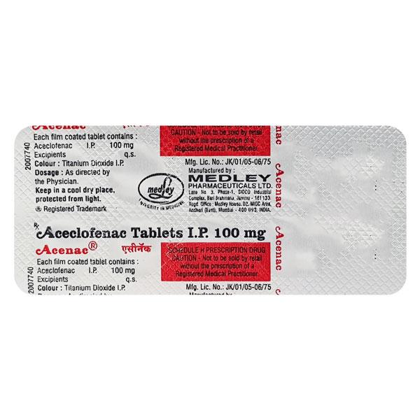 Acenac Tablet- 10