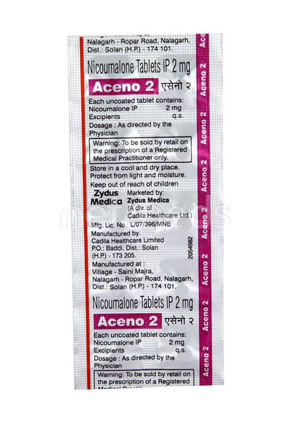 Aceno 2Mg Tablet- 10