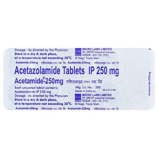 Acetamide 250Mg Tablet- 10