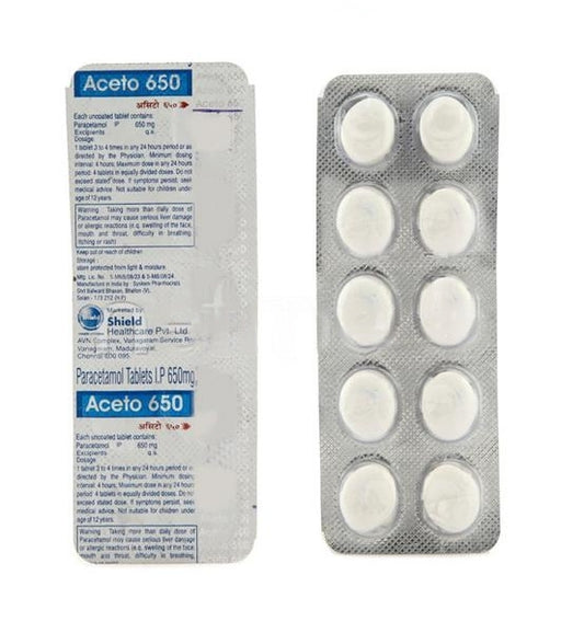 Aceto 500mg Tablet- 10