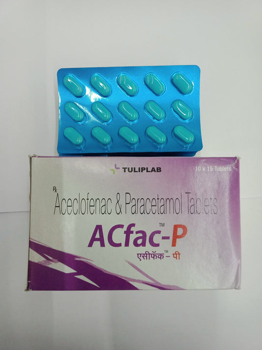 Acfac P 100Mg/325Mg Tablet- 10