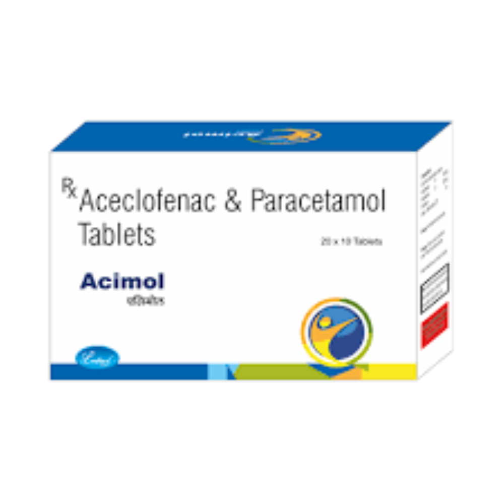 Acimol 100 Mg/325 Mg Tablet- 10