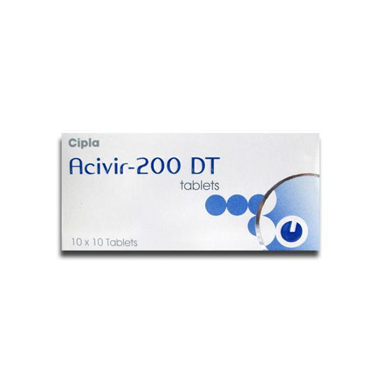 Acivir 200 Dt Tablet- 10