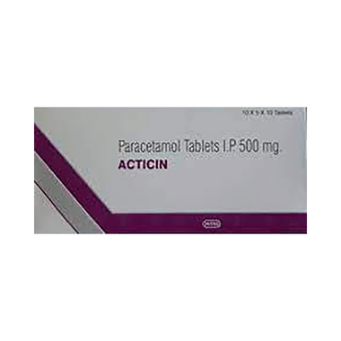 Acticin 500mg Tablet- 10