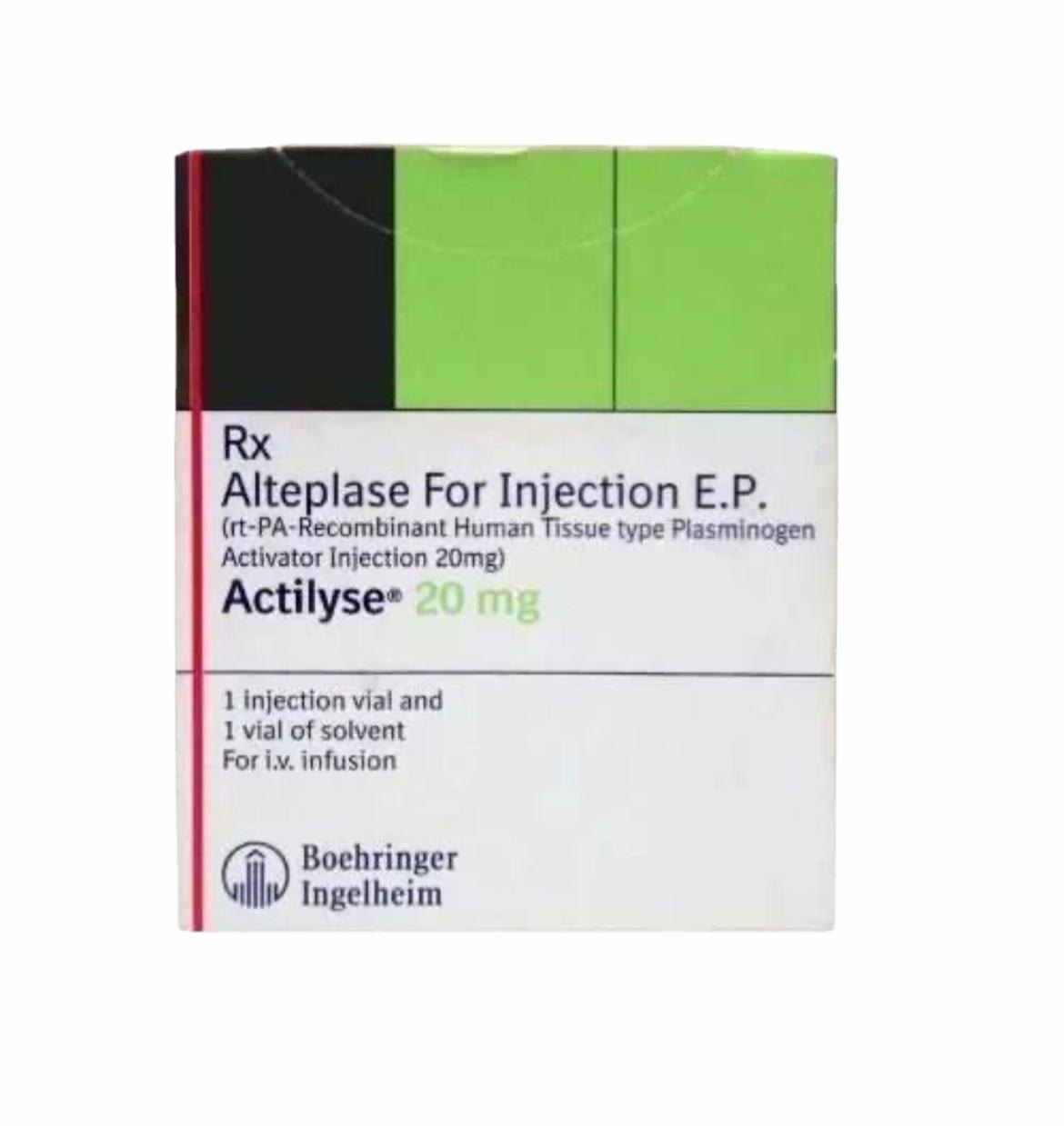 Actilyse 20Mg Injection- 20Ml