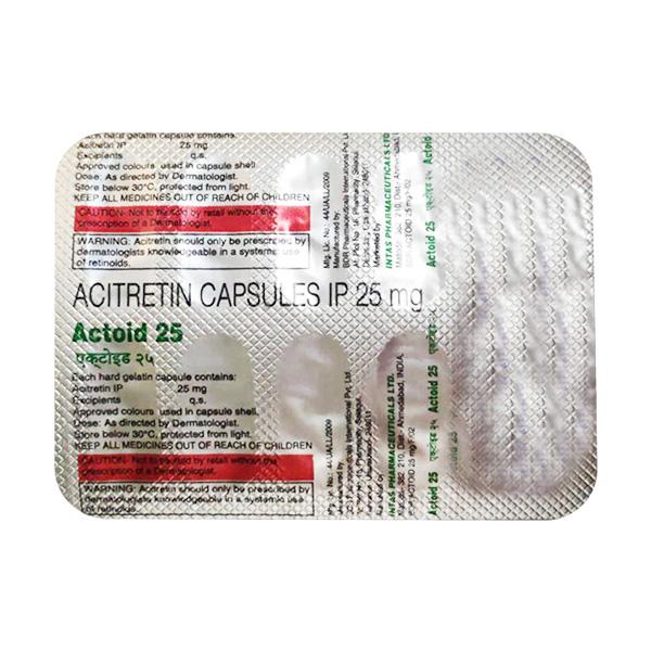 Actoid 25Mg Capsule- 10