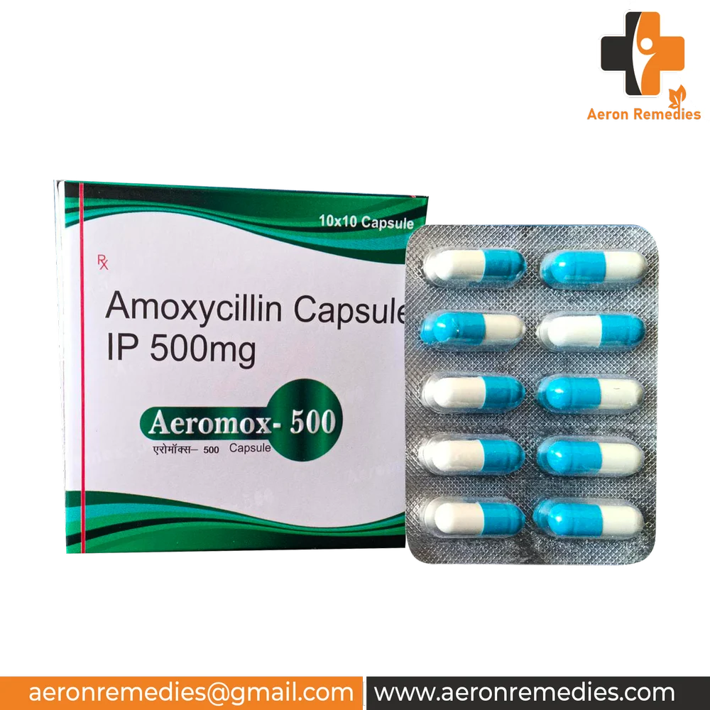 Aeromox 500 Mg/8 Mg Capsule- 10