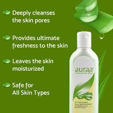 Buy Online Auraa Cleansing Milk Aloe Vera Extract-200ml  at best prize in India