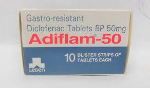 Adiflam 50Mg Tablet