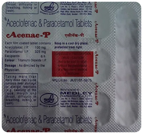 Acenac-P Tablet- 10