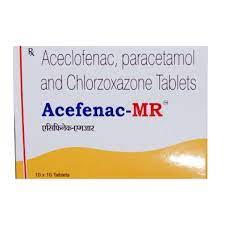 Acefenac Mr 100 Mg/500 Mg/250 Mg Tablet