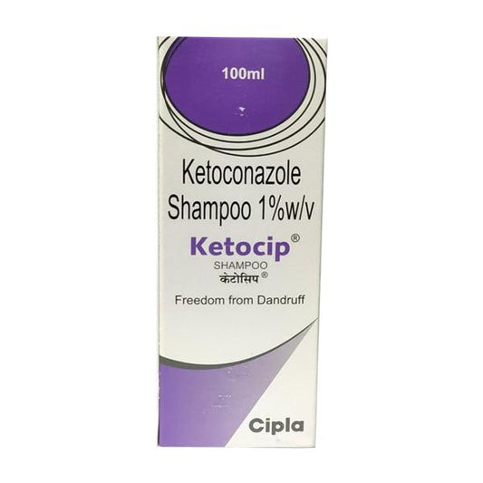 Buy Online Ketocip Shampoo for Freedom From Dandruff - 100ml at best price in India