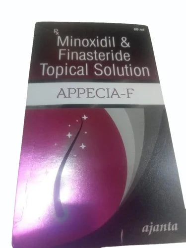 APPECIA-F5% Minoxidil Finasteride Topical Solution - 60ml