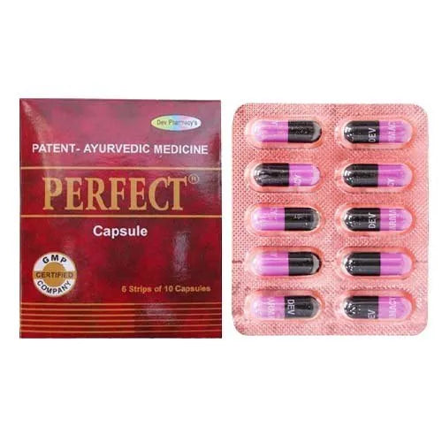 Ayurvedic Perfect Capsule - 6 strips of 10 capsules