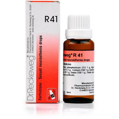 buy online Dr. Reckeweg R41 Sexual Neurasthenia Drop - 22ml at the best price in india 