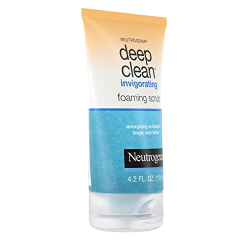 Neutrogena Deep Clean Invigorating Foaming Scrub, 4.2 Ounce