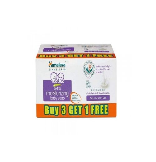 Himalaya Baby Soap Buy 3 Get 1 Free (300GM) - 1N, Himalaya Baby Soap 