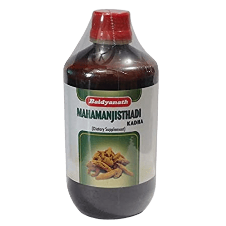 Baidyanath Mahamanjisthadi Kadha Blood Purifier - 450ML,baidyanath blood purifier benefits baidyanath mahamanjisthadi kadha blood purifier ingredients,Baidyanath Mahamanjisthadi Kadha Blood Purifier 