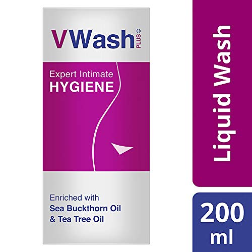 VWash Plus Expert Intimate Hygiene, 200ml, Hygiene Wash for Women, Vaginal Wash, Prevents Itching, Irritation & Dryness, Suitable For All Skin Types