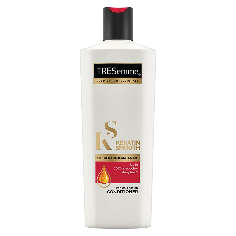 TRESemme Keratin Smooth Conditioner for Straight & Shiny Hair With Keratin & Argan Oil - 190
