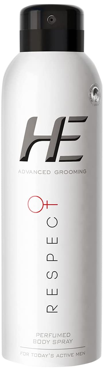 He Advanced Grooming Respect Perfumed Body Spray - 150ml