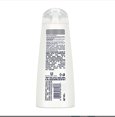 Dove Daily Shine Hair Conditioner - 340ML - Caresupp.in