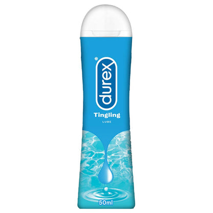 Durex Lube Tingling Lubricant Water Based Gel for Men & Women (50ml), Durex Lube Tingling Lubricant Water Based Gel for Men & Women 