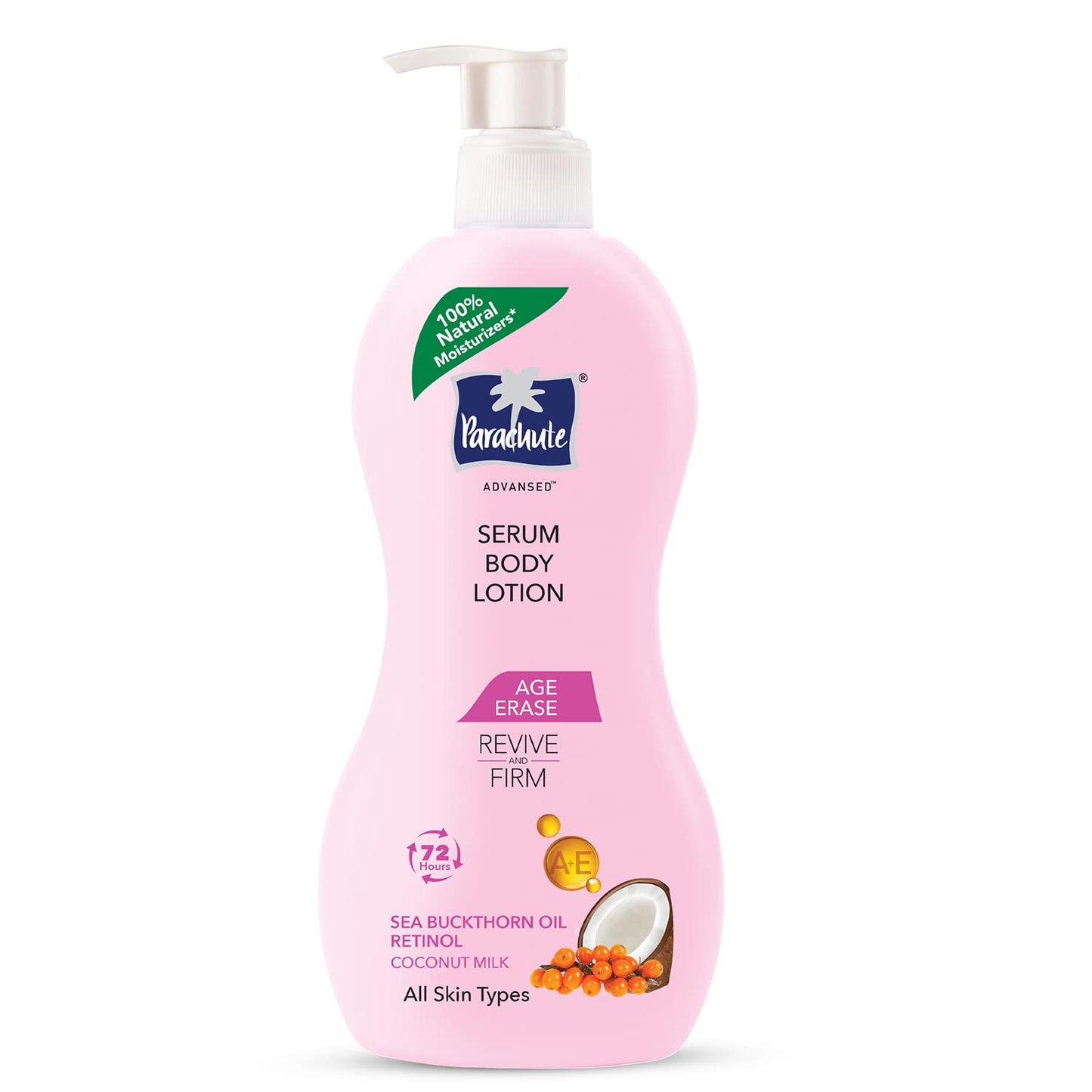 Parachute Advansed Erase Serum Body Lotion for Women, All Skin Type (400ml)