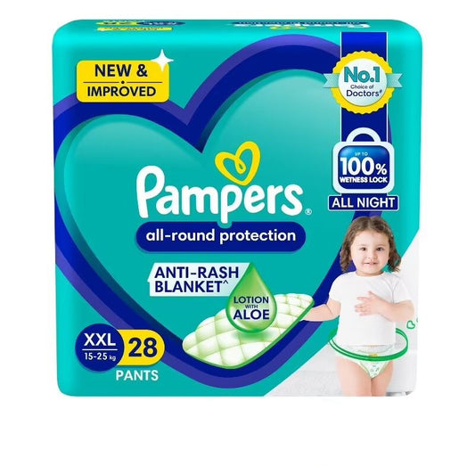 Pampers Diaper Pants (XXL)- (28 Pieces)