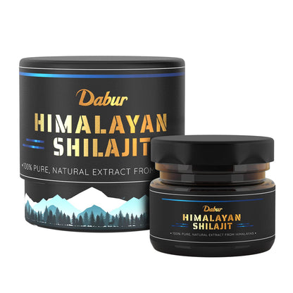 Dabur 100% Pure Himalayan Shilajit Resin (15gm),Dabur 100% Pure Himalayan Shilajit Resin 