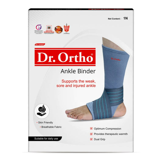 Dr. Ortho - Ankle Binder with Elastic Strap for Ankle Pain, Dr. Ortho - Ankle Binder with Elastic Strap for Ankle Pain