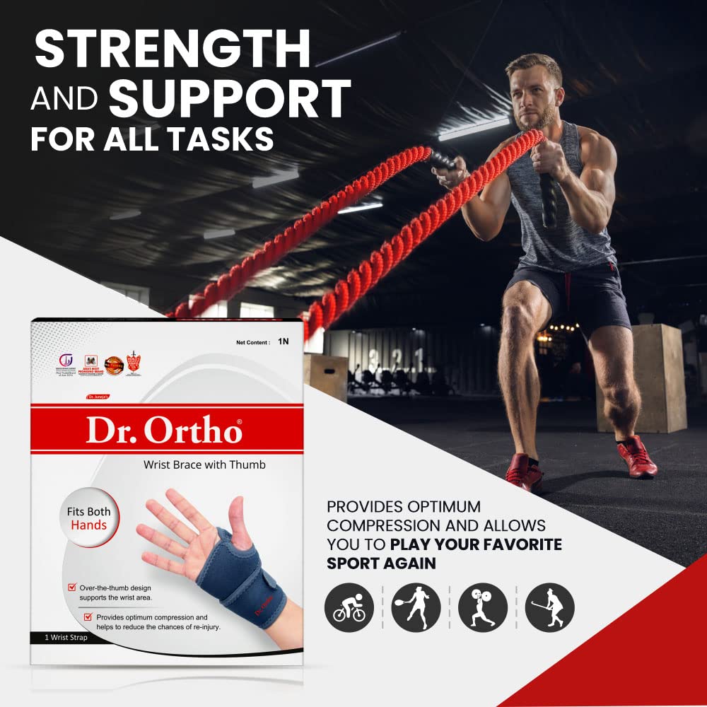 Dr. Ortho - Wrist Brace with Thumb for Men & Women