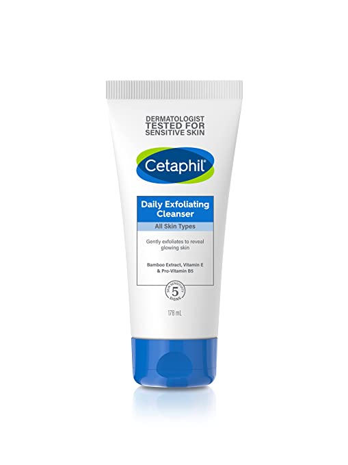 Cetaphil Daily Exfoliating Cleanser - 178ml,Cetaphil Daily Exfoliating Cleanser ,Cetaphil Daily Exfoliating Cleanser  for all skin type