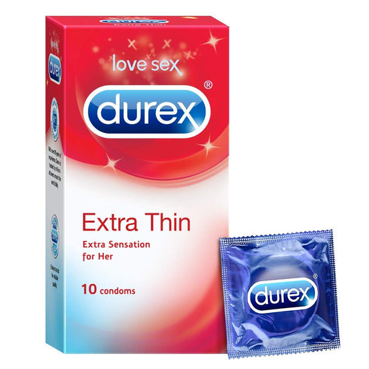 Durex Extra Thin Condoms for Men - (10 Pieces), Durex Extra Thin Condoms for Men , condoms