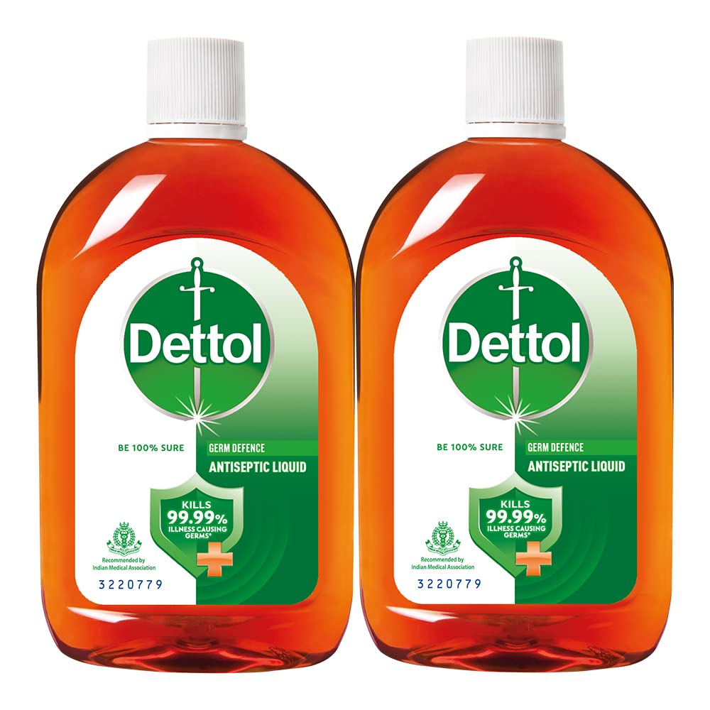 Dettol Antiseptic Liquid (250ml each) - Pack of 2, Dettol Antiseptic Liquid 