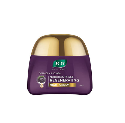 Joy Revivify Collagen & Jojoba Nutrition Surge Regenerating Night Cream - 50 ml, Joy Revivify Collagen & Jojoba Nutrition Surge Regenerating Night Cream , night cream