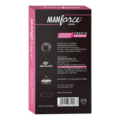 Manforce Ultra Feel Bubblegum Flavoured Condoms – (Pack of 2) 10N each