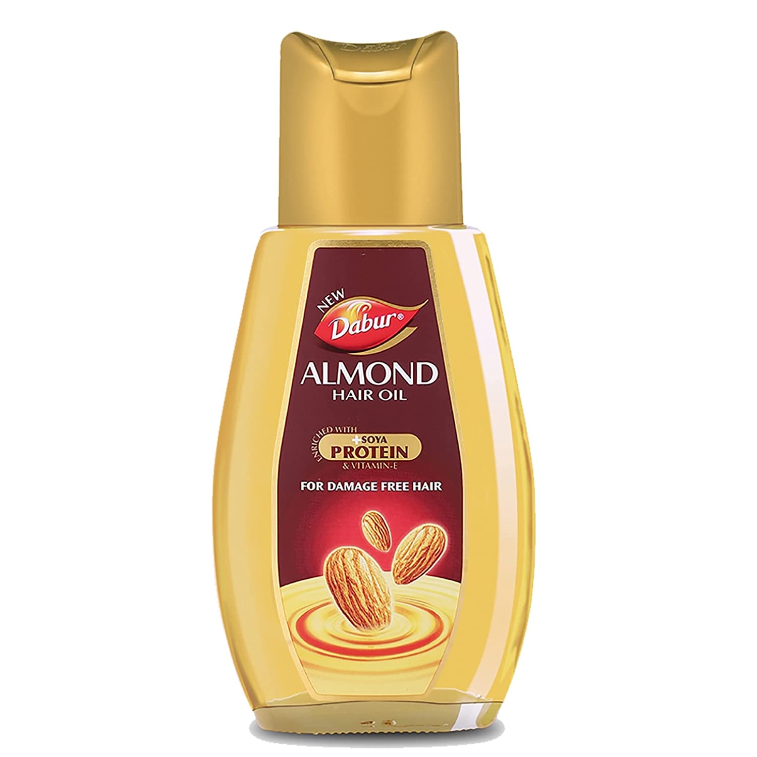 Dabur Almond Hair Oil - with Almond, Vitamin E and Soya Protein - 500ml,Dabur Almond Hair Oil 