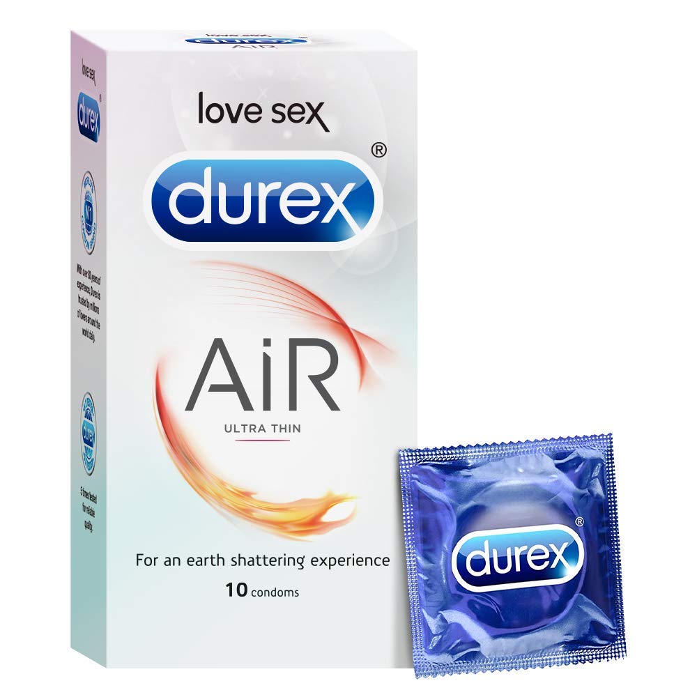 Durex Air Ultra Thin Condoms for Men - (10 Pieces), Durex Air Ultra Thin Condoms for Men , condoms