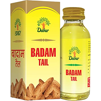 Dabur Rohghan Badam Oil - 100ML, Dabur Rohghan Badam Oil for Hair & Skin 