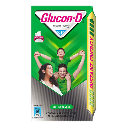 Glucon-D Instant Energy, Regular Pack - 1kg Refill, Glucon-D 