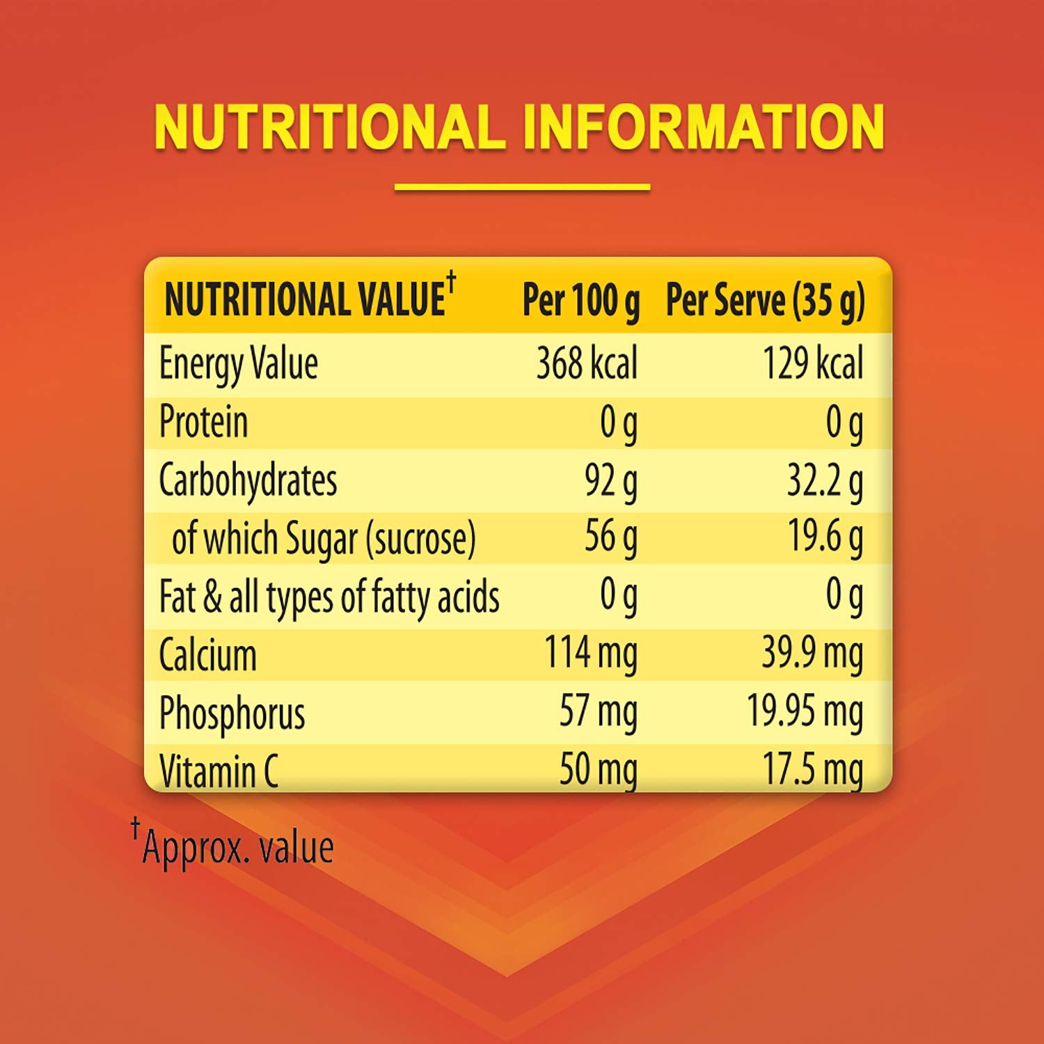 Glucon-D Instant Energy Health Drink Tangy Orange - 450gm Refill