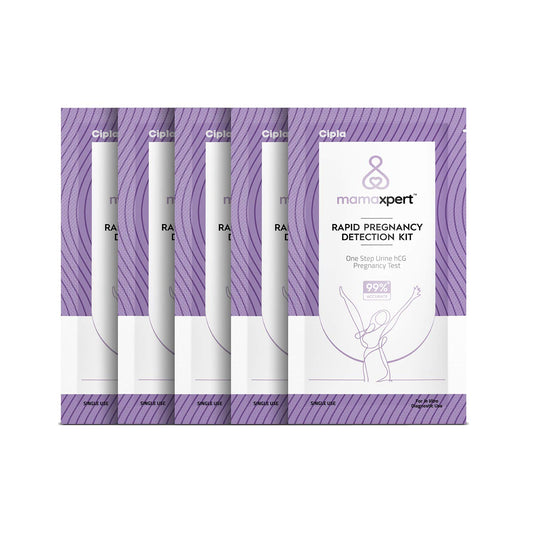 Mamaxpert Rapid Pregnancy Detection Kit (Pack of 5), best pregnancy kit, how to use mamaxpert pregnancy kit mamaxpert rapid pregnancy detection kit benefits