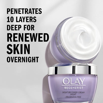 Olay Regenerist Night Recovery Cream Advanced Anti-Aging Night Fragrance-Free - 50ml