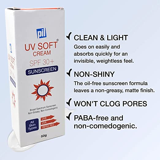 UV-soft Sunscreen for Effective Protection From harmful sun rays - Caresupp.in