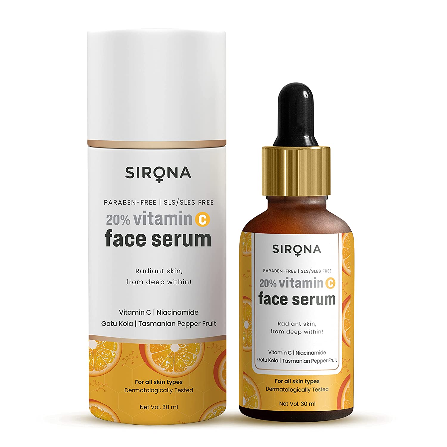 Sirona 20% Vitamin C Face Serum - 30ml