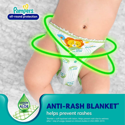 Pampers Active Baby Diapers - New Born (24 Pieces)