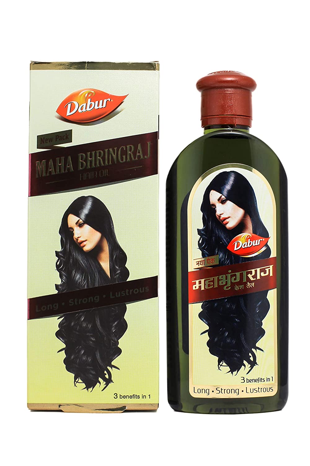 Dabur Maha Bhringaraj Hair Oil (200ML each) - Pack of 2 - Caresupp.in